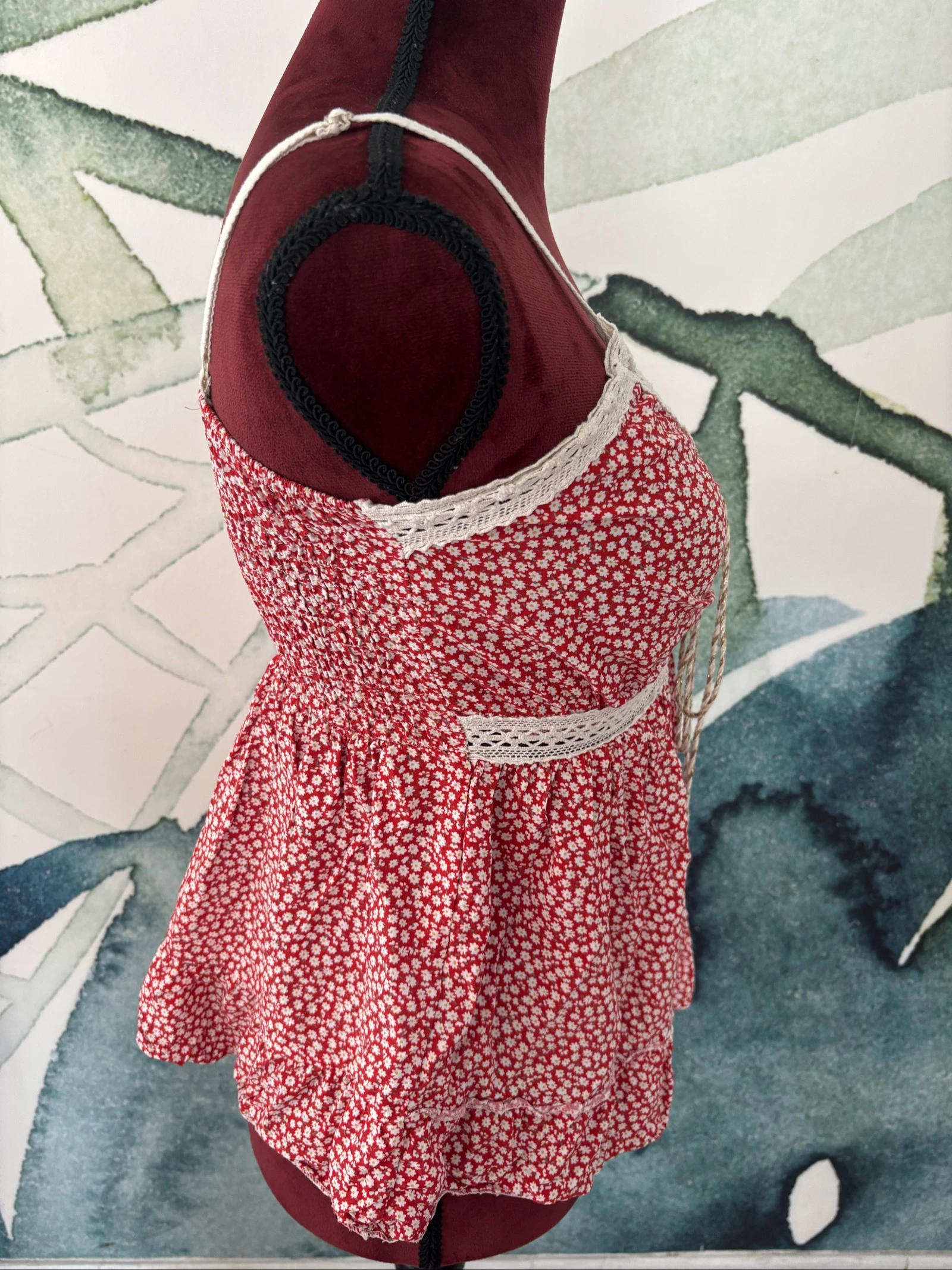 Camiseta de tirantes de verano para mujer con flores – photo 4